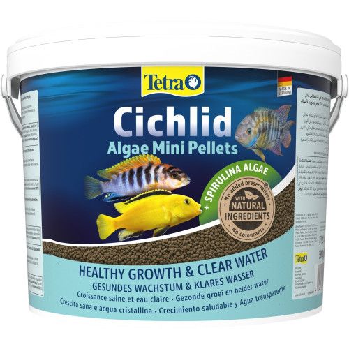 Корм Tetra Cichlid Algae Mini для акваріумних цихлід 10 л (гранули)