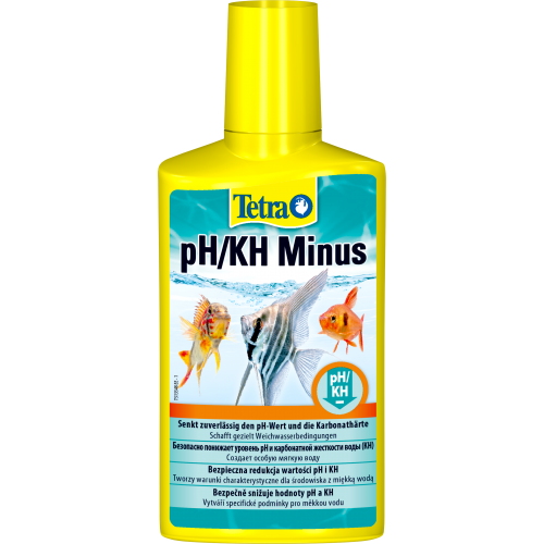 Засіб Tetra PH/KH Minus для контрольованого зниження рівня pH води в акваріумі 250 мл на 5000 л