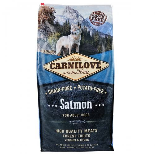 Сухий корм Carnilove Salmon для дорослих собак всіх порід лосось 12 кг