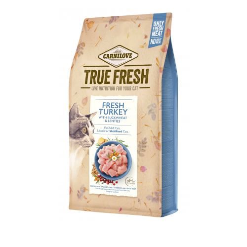 Сухий корм для котів Carnilove True Fresh з індичкою 1,8 кг
