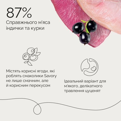 Джерки Savory Puppy Coins With Turkey, монетки для цуценят з індичкою, 100 г