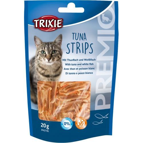 Лакомство Trixie Premio Tuna Strips для кошек с тунцем и белой рыбой 20 г