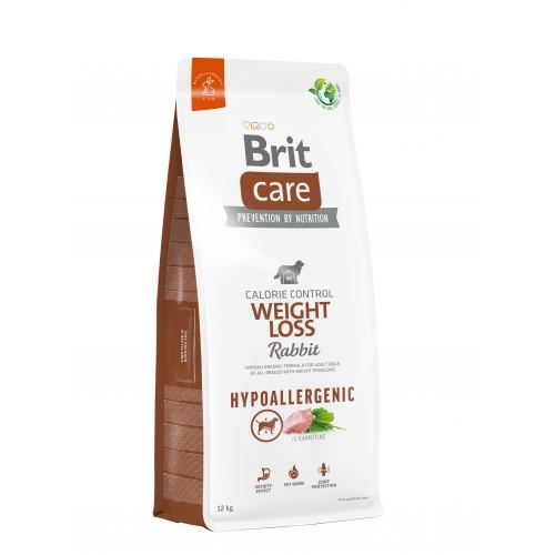 Сухий корм Brit Care Dog Hypoallergenic Weight Loss для собак із зайвою вагою гіпоалергенний з кроликом