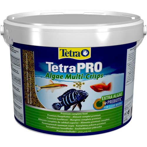 Корм Tetra PRO Algae Multi-Crisps для травоїдних риб з овочами 1,9 кг (чіпси)
