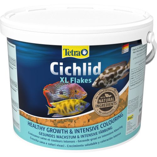 Корм Tetra Cichlid XL Flakes для рибок цихлід 1,9 кг (пластівці)