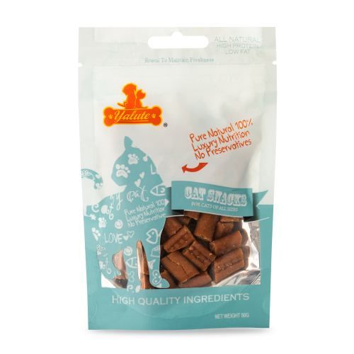 Ласощі Yalute Salmon Short Sticks для котів короткі палички з лососем 50 г
