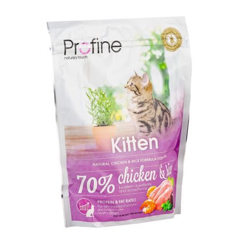 Сухий корм для котів Profine Kitten для кошенят з куркою та рисом 300 г
