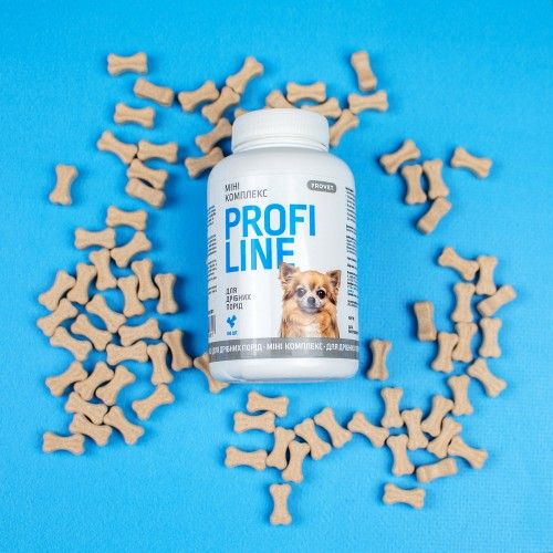 Вітаміни Provet Profiline для собак Міні Комплекс для дрібних порід 100 таб.