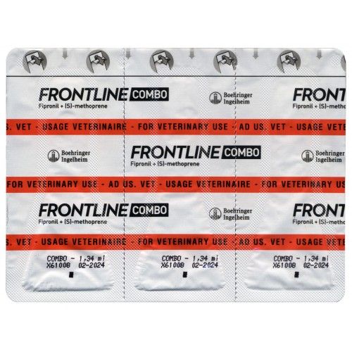 Краплі на холку Boehringer Ingelheim Frontline Combo для собак від 10 до 20 кг 3 піпетки