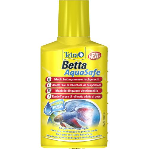 Кондиціонер Tetra Betta Aqua Safe для підготовки водопровідної води в придатну для півників 100 мл на 100 л