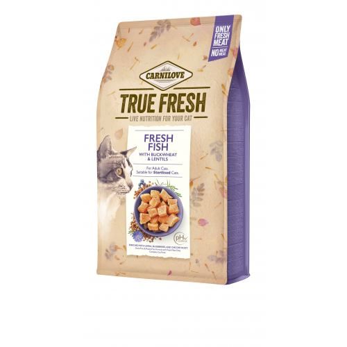 Сухой корм для кошек Carnilove True Fresh с рыбой 340 г