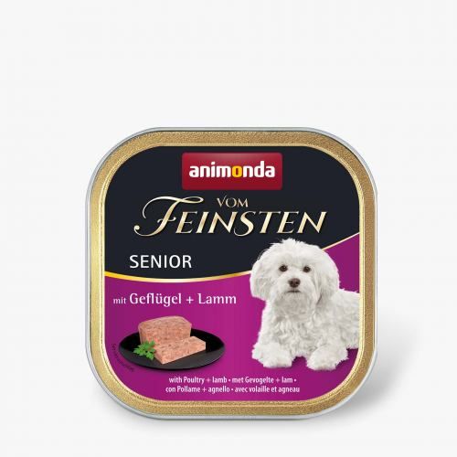 Влажный корм Animonda Vom Feinsten для стареющих собак с птицей и ягненком 150 г