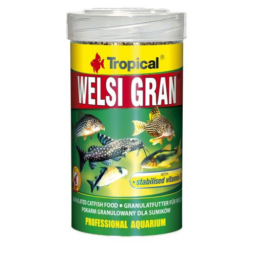 Сухий корм Tropical Welsi Gran для акваріумних донних риб 65 г (гранули)