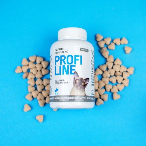 Вітаміни Provet Profiline для котів Таурин Комплекс 180 таб.