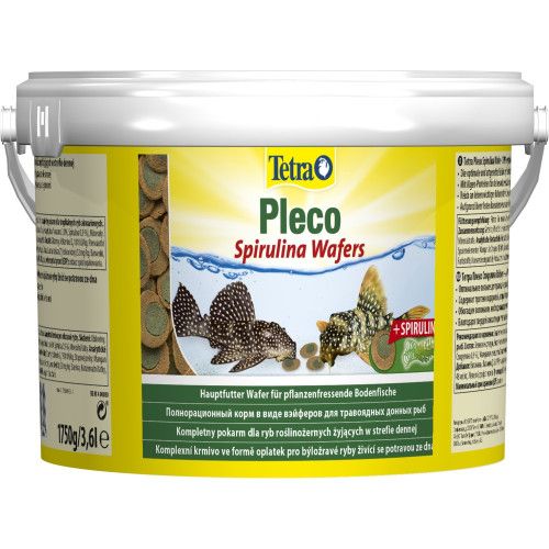 Корм Tetra Pleco Spirulina Wafers для травоїдних донних рибок 1,75 кг (пластинки)