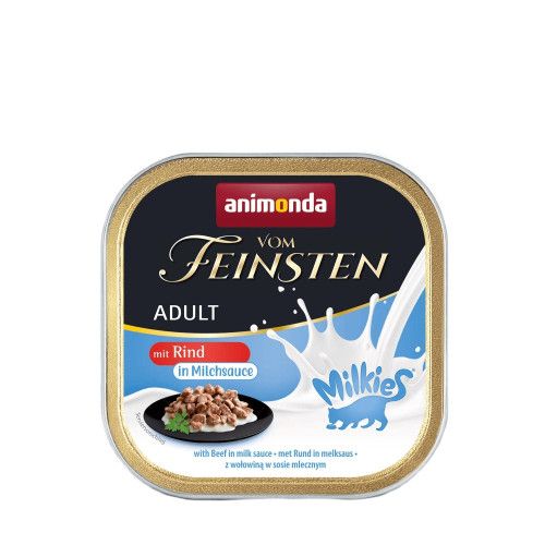 Корм влажный для кошек Animonda Vom Feinsten Adult с говядиной в молочном соусе 100 г
