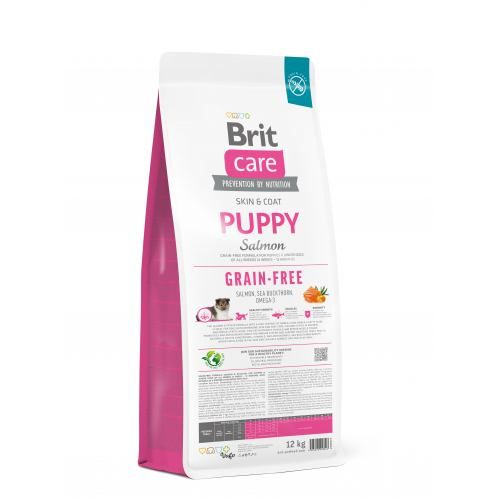 Сухий корм Brit Care Dog Grain-free Puppy для цуценят беззерновий з лососем