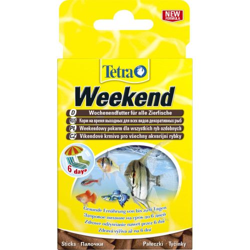 Корм Tetra Weekend для акваріумних рибок на період тривалої відсутності 20 шт (палички)