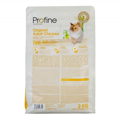 Сухой корм для кошек Profine Original Adult с курицей и рисом 2 кг