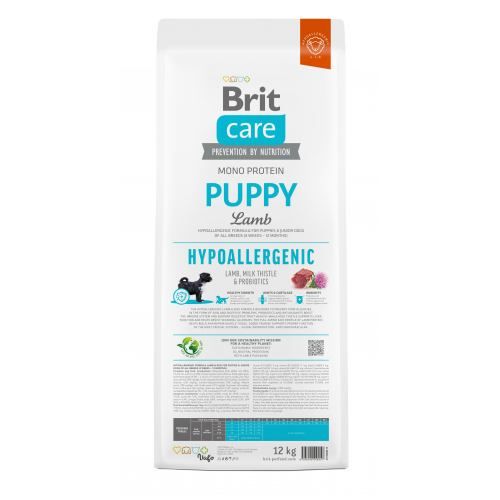 Сухий корм Brit Care Dog Hypoallergenic Puppy для цуценят гіпоалергенний з ягням