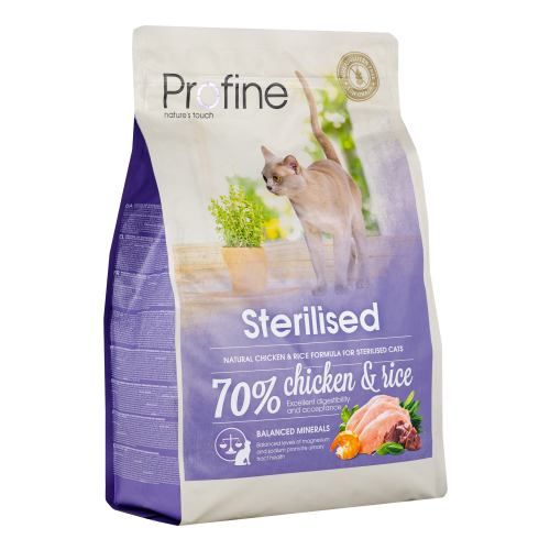 Сухой корм для кошек Profine Sterilised для стерилизованных с курицей и рисом 2 кг