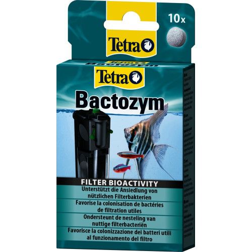 Засіб Tetra Bactozym для стабілізації біологічної рівноваги в акваріумі 10 таблеток