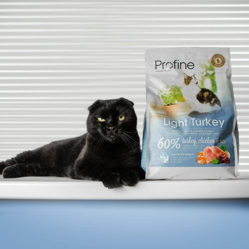 Сухий корм для котів Profine Light  із зайвою вагою з індичкою та куркою 2 кг