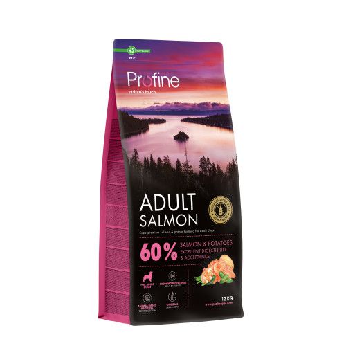 Корм сухий Profine Salmon and Potatoes для дорослих собак всіх порід з лососем та картоплею