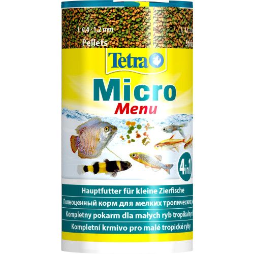 Корм для акваріумних риб Tetra Micro Menu 100 мл (мікс)