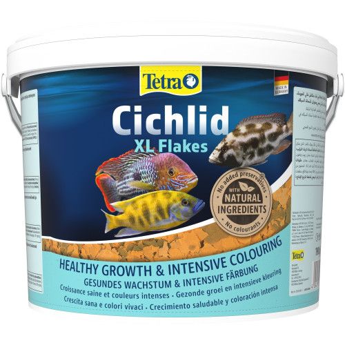 Корм Tetra Cichlid XL Flakes для рибок цихлід 1,9 кг (пластівці)