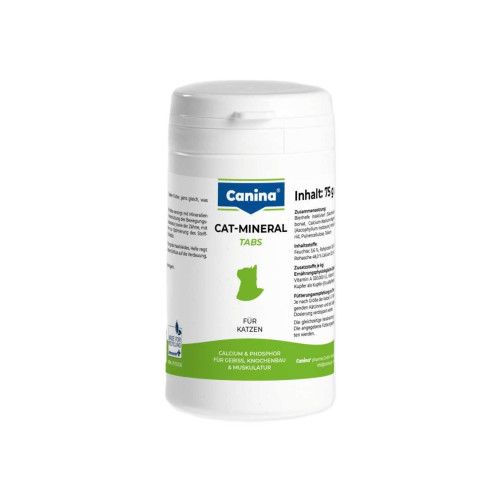 Вітаміни Canina Cat-Mineral Tabs для котів полівітамінний комплекс 75 г (150 табл)