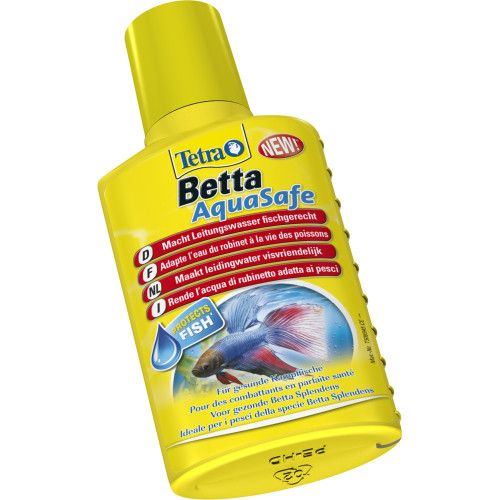 Кондиціонер Tetra Betta Aqua Safe для підготовки водопровідної води в придатну для півників 100 мл на 100 л