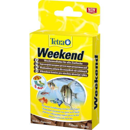 Корм Tetra Weekend для акваріумних рибок на період тривалої відсутності 20 шт (палички)