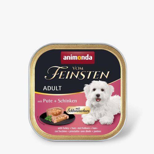 Корм влажный для собак Animonda Vom Adult с индейкой и ветчиной 150 г
