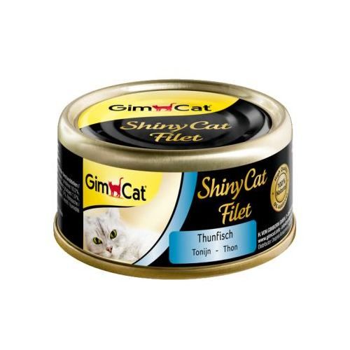 Вологий корм GimCat Shiny Cat Filet для котів тунець 70 г
