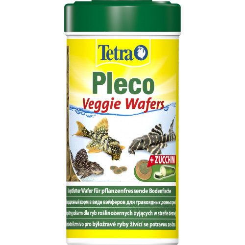 Корм Tetra Pleco Veggie Wafers для травоїдних донних рибок 110 г (пластинки)