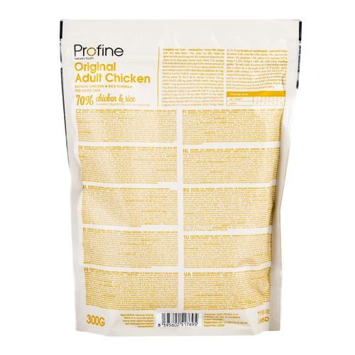 Сухой корм для кошек Profine Original Adult с курицей и рисом 300 г