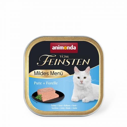 Вологий корм Animonda Vom Feinsten для дорослих котів з індичкою та фореллю 100 г