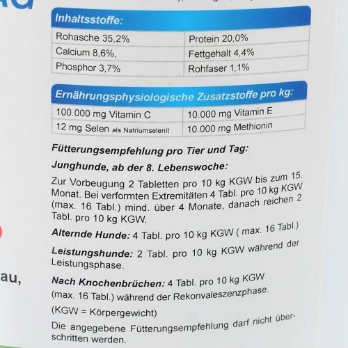 Вітаміни Canina Canhydrox GAG для собак при проблемах з суглобами та м'язами 2 кг (1200 таб)