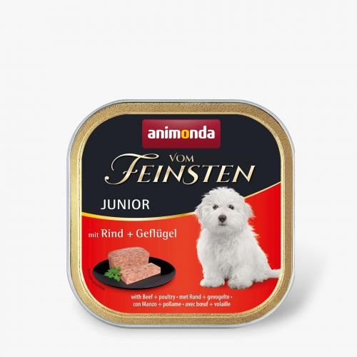 Влажный корм Animonda Vom Feinsten для щенков с говядиной и птицей 150 г