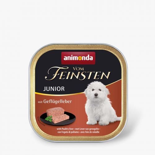 Вологий корм Animonda Vom Feinsten для цуценят з печінкою птахів 150 г
