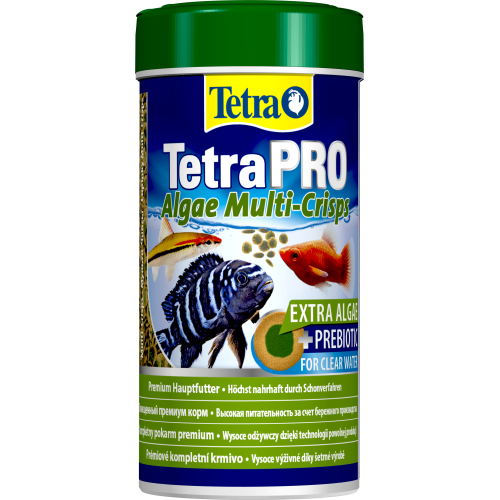 Корм Tetra PRO Algae Multi-Crisps для травоїдних риб з овочами 250 мл (чіпси)