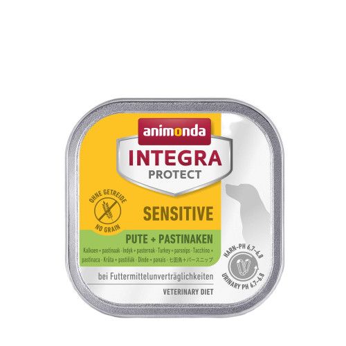 Корм вологий ветеринарний для собак Integra Protect Sensitiv Turkey + Parsnips при харчовій непереносимості, індичка/пастернак, 150 г