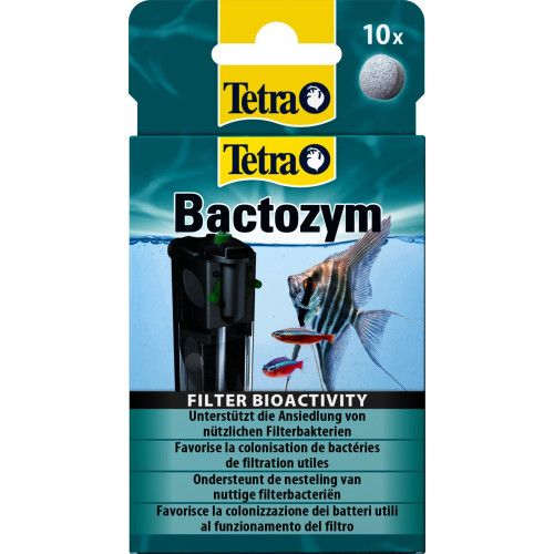 Засіб Tetra Bactozym для стабілізації біологічної рівноваги в акваріумі 10 таблеток
