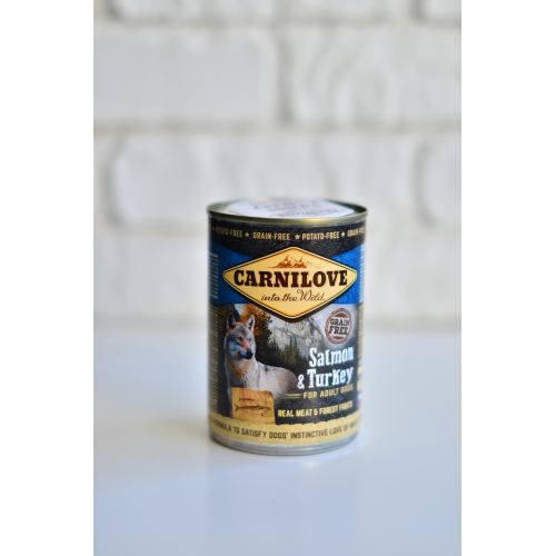 Влажный корм Carnilove Salmon & Turkey для собак лосось и индейка 400 г