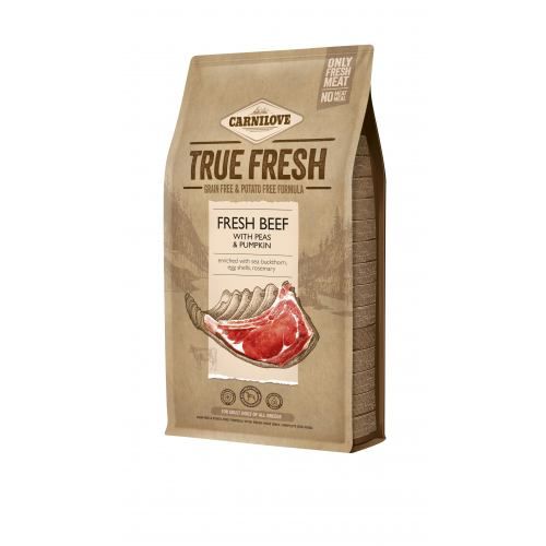 Сухий корм Carnilove True Fresh для дорослих собак всіх порід з яловичиною 4 кг