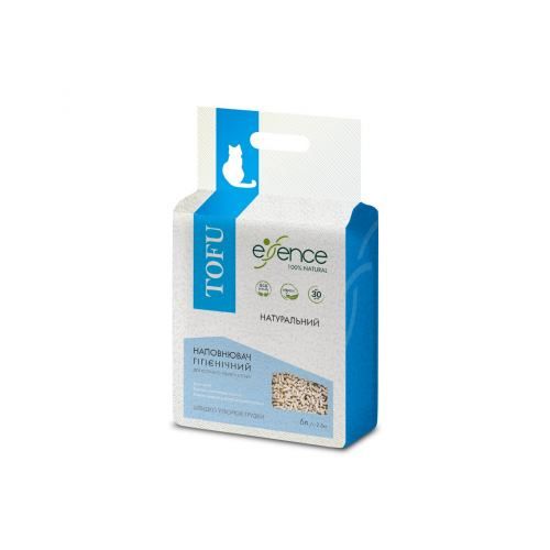 Наполнитель для кошачьего туалета Essence из тофу, натуральный аромат, 6 л