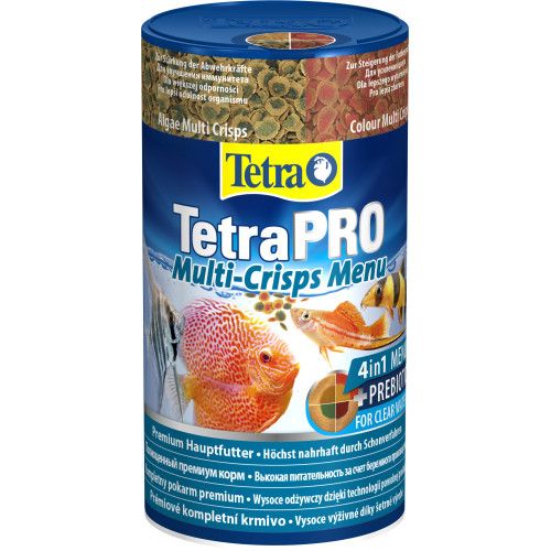 Корм для акваріумних риб TetraPRO Multi-Crisps Menu 250 мл (чіпси)