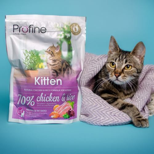 Сухий корм для котів Profine Kitten для кошенят з куркою та рисом 300 г