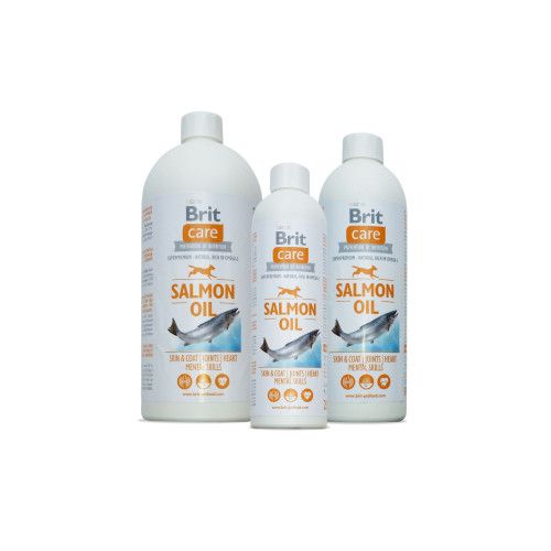 Витамины Brit Care Лососевое масло для собак, 1 л